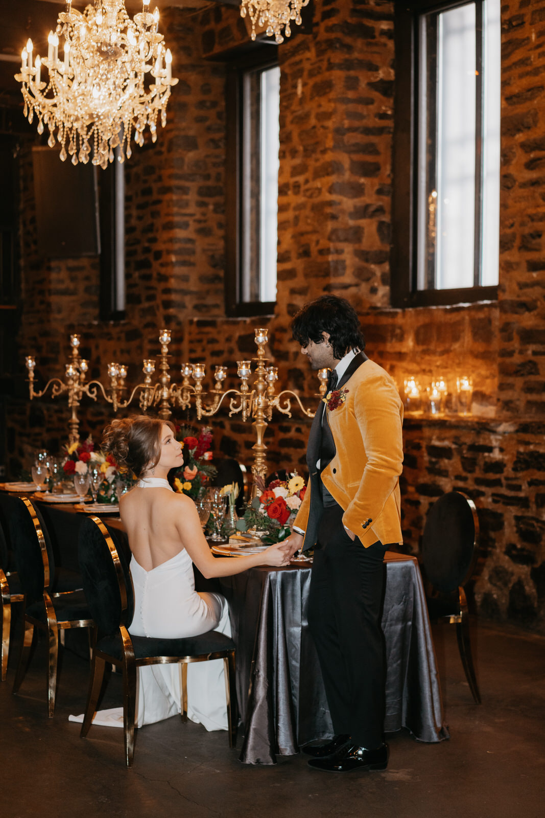 Majolica photo Auberge Saint Gabriel Wedding