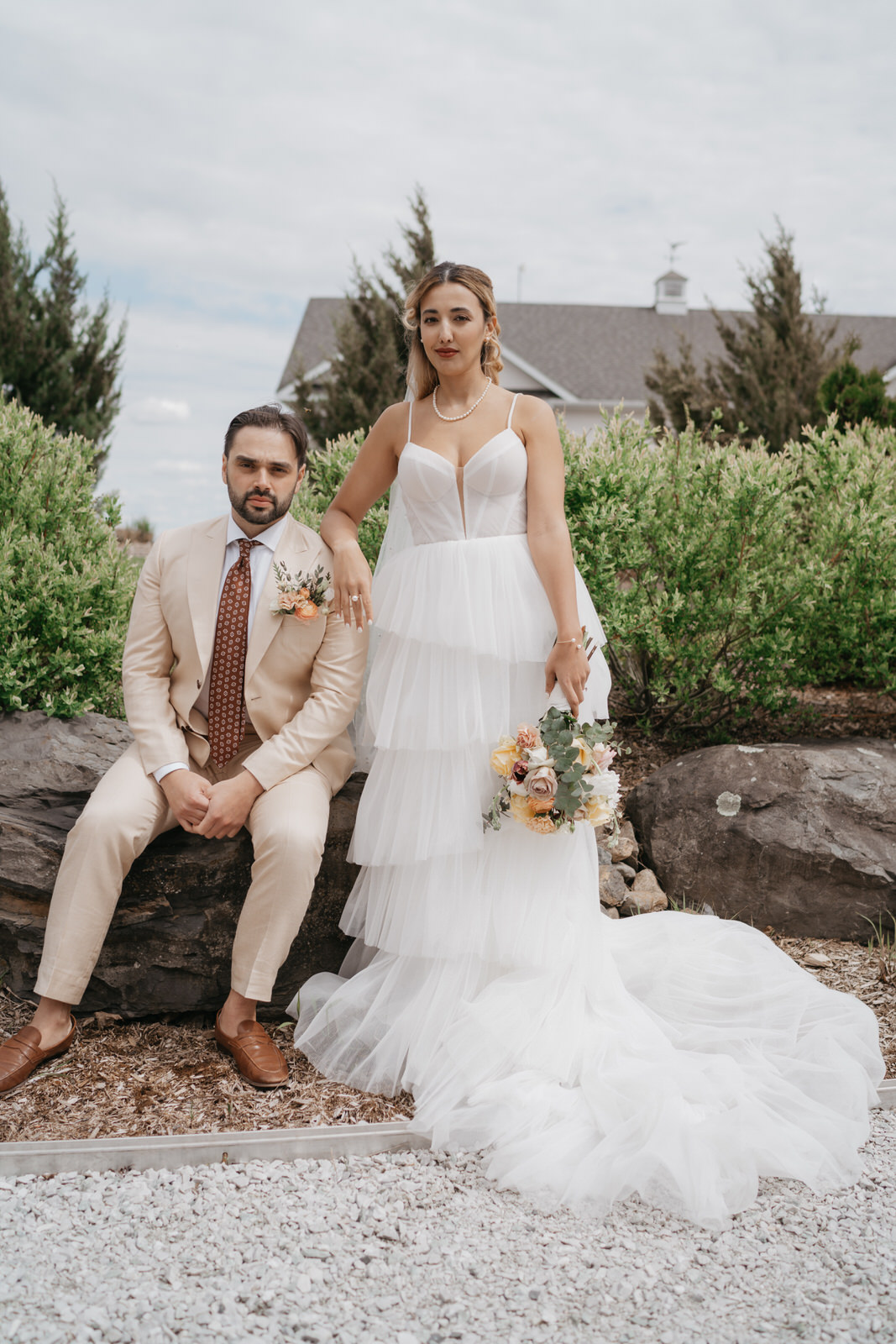 Majolica photo wedding at the Rosay Hotel