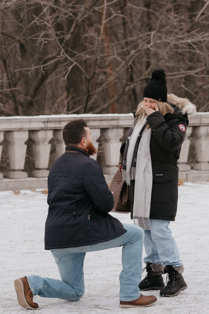Majolica photo niall and lara surprise proposal at the mont royal 7