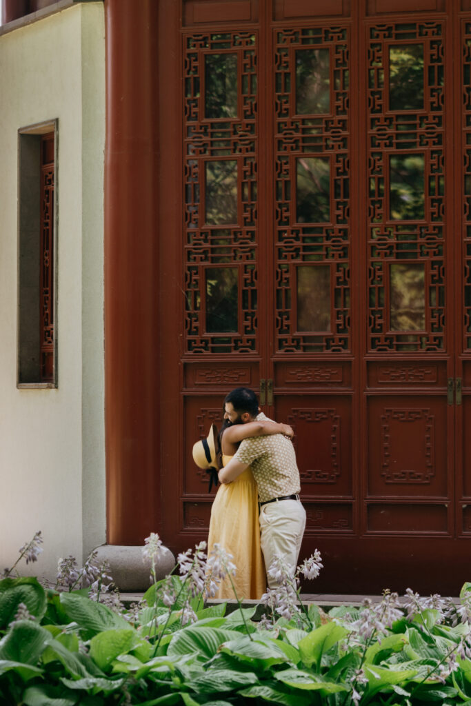 Majolica photo montreal surprise proposal botanical garden 13