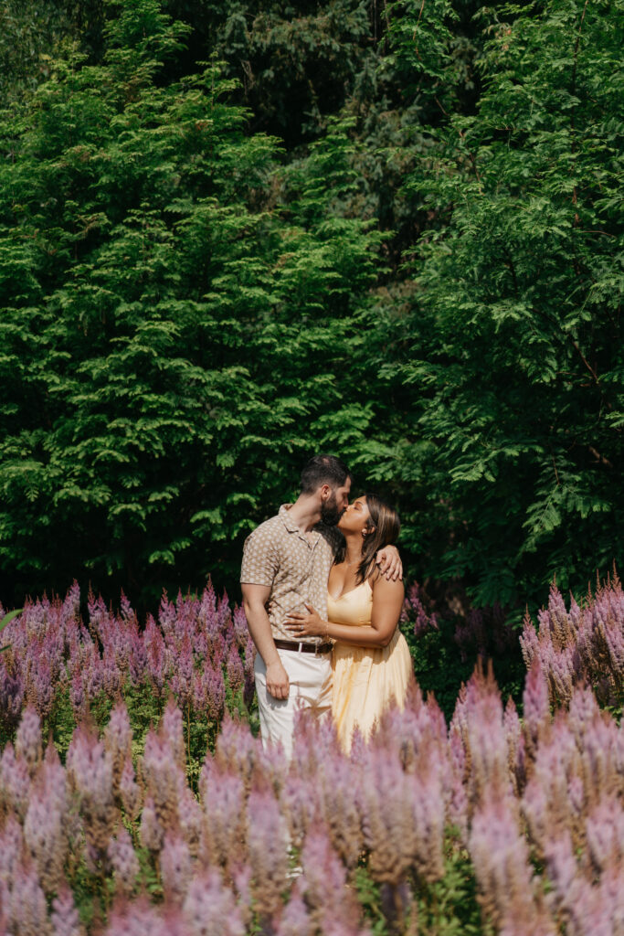 Majolica photo montreal surprise proposal botanical garden 30