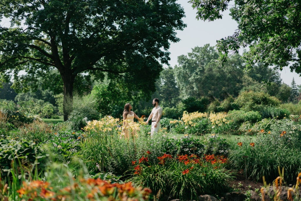 Majolica photo montreal surprise proposal botanical garden 35