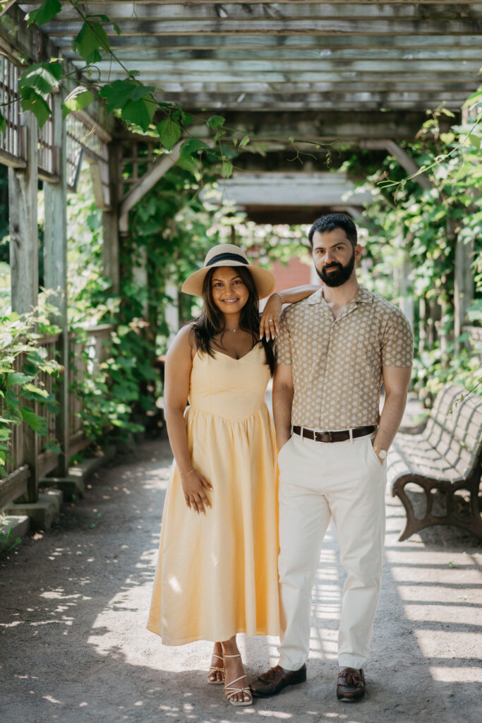 Majolica photo montreal surprise proposal botanical garden 45