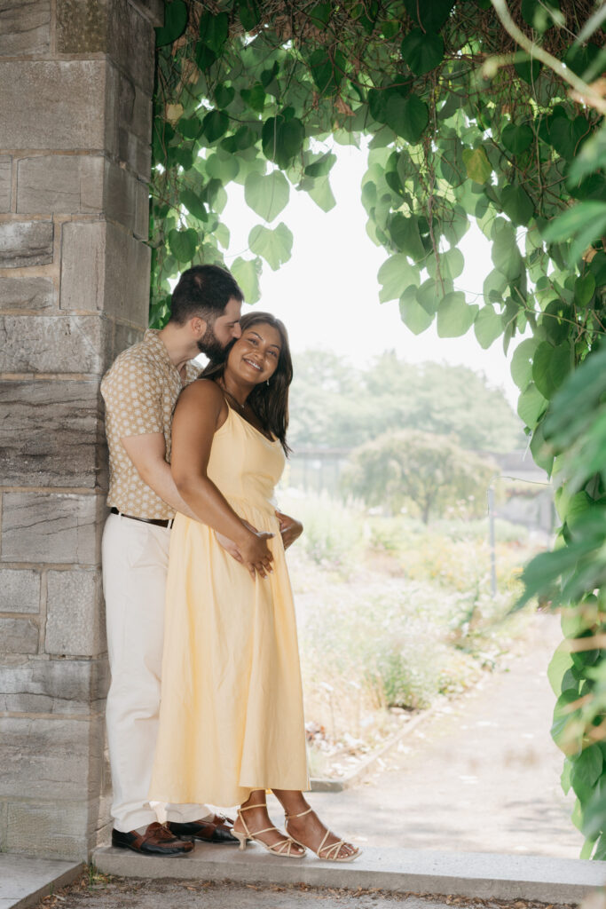 Majolica photo montreal surprise proposal botanical garden 55
