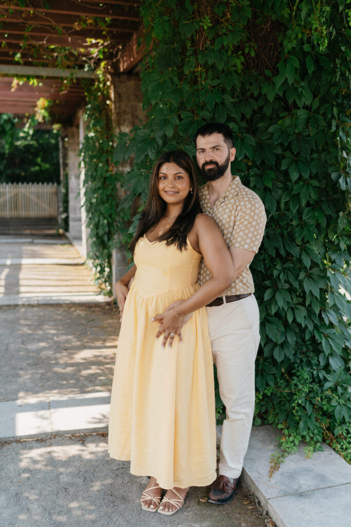 Majolica photo montreal surprise proposal botanical garden 57