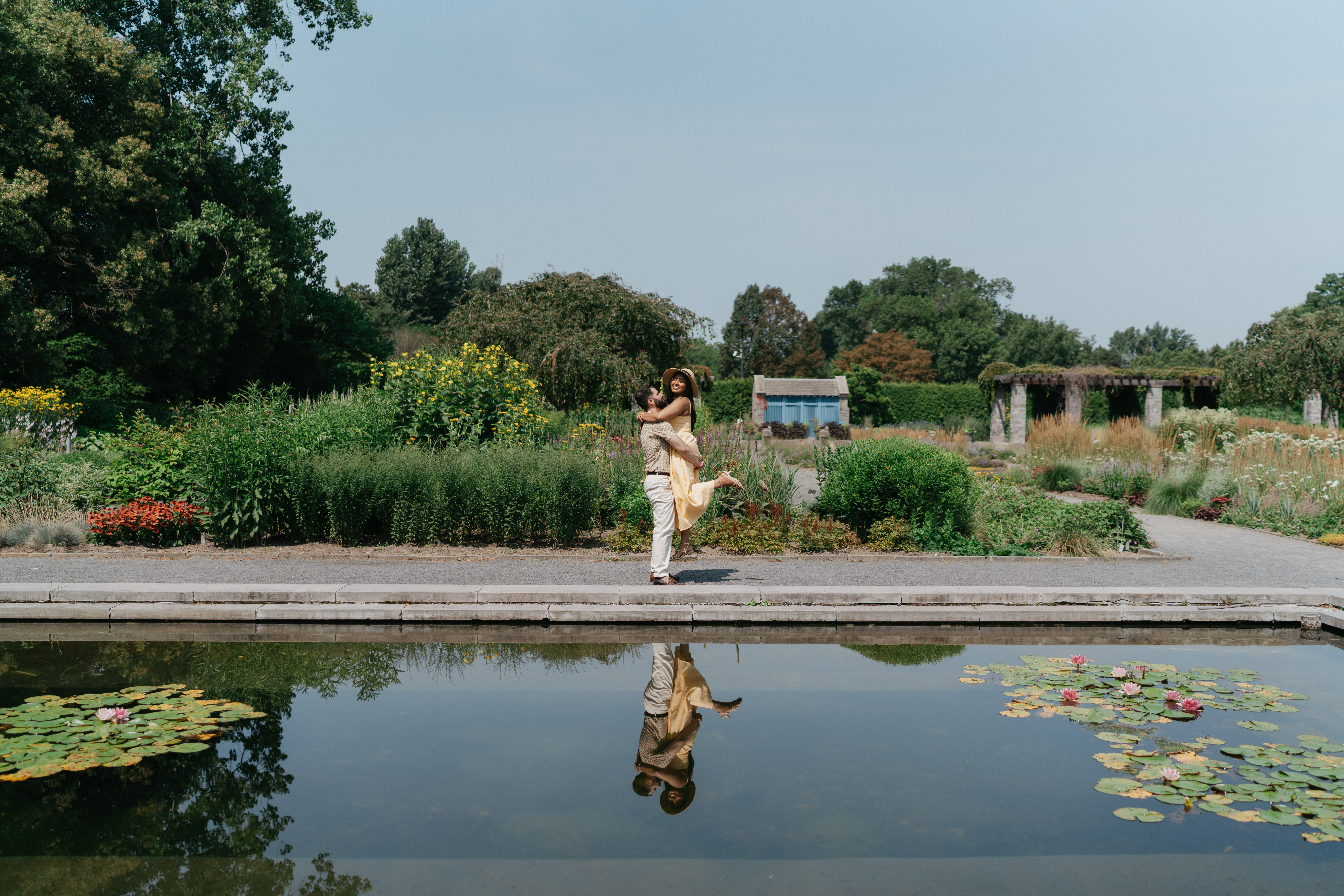 Majolica photo montreal surprise proposal botanical garden 62