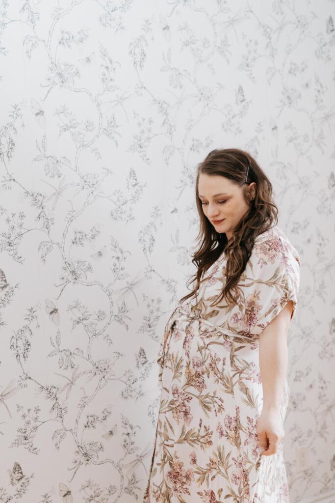 Majolica Photo Grossesse Marie