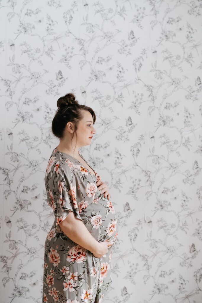 Majolica Photo Grossesse Marie