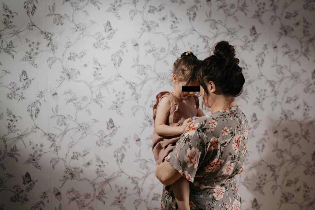 Majolica Photo Grossesse Marie