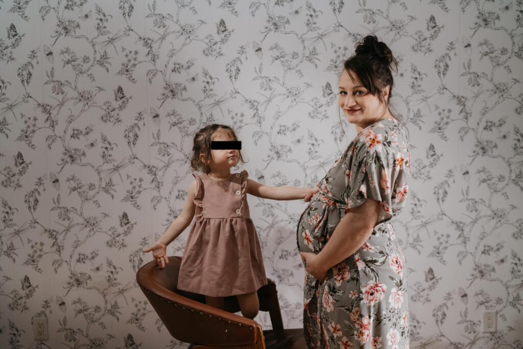 Majolica Photo Grossesse Marie