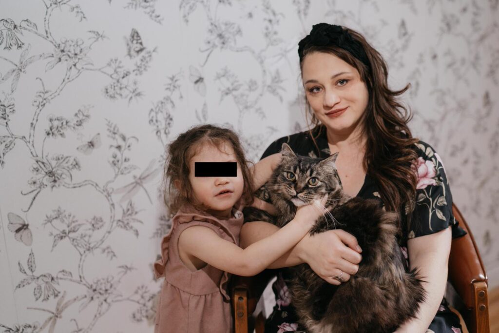 Majolica Photo Grossesse Marie