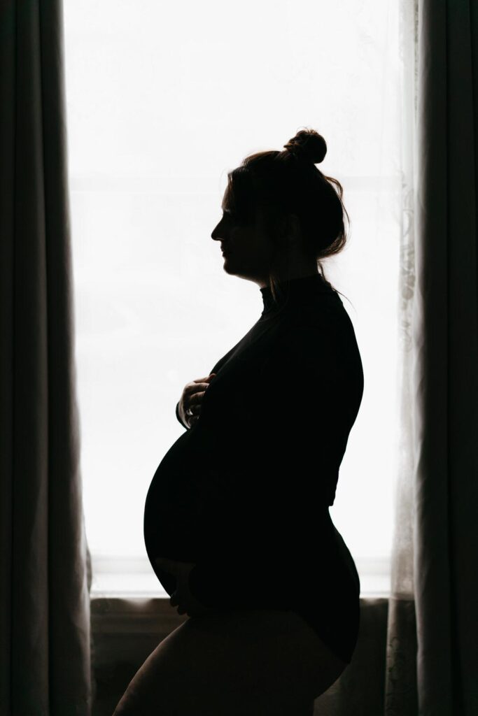 Majolica Photo Grossesse Marie