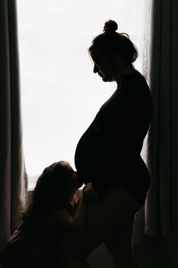 Majolica Photo Grossesse Marie