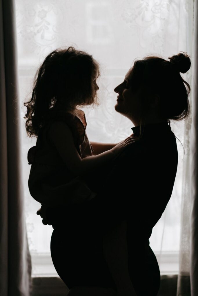 Majolica Photo Grossesse Marie