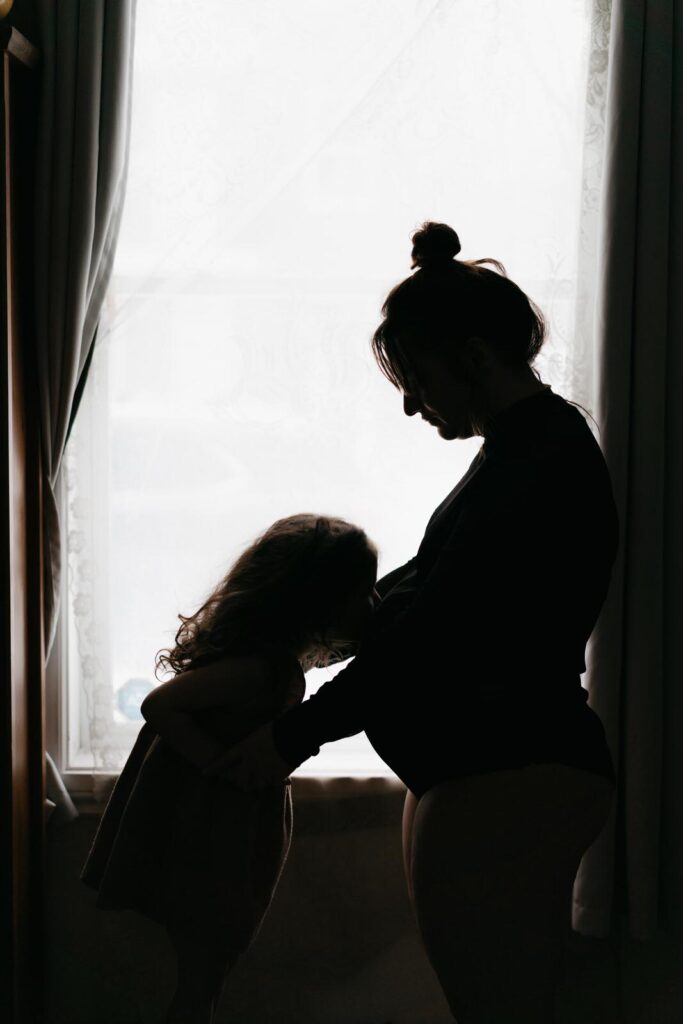 Majolica Photo Grossesse Marie