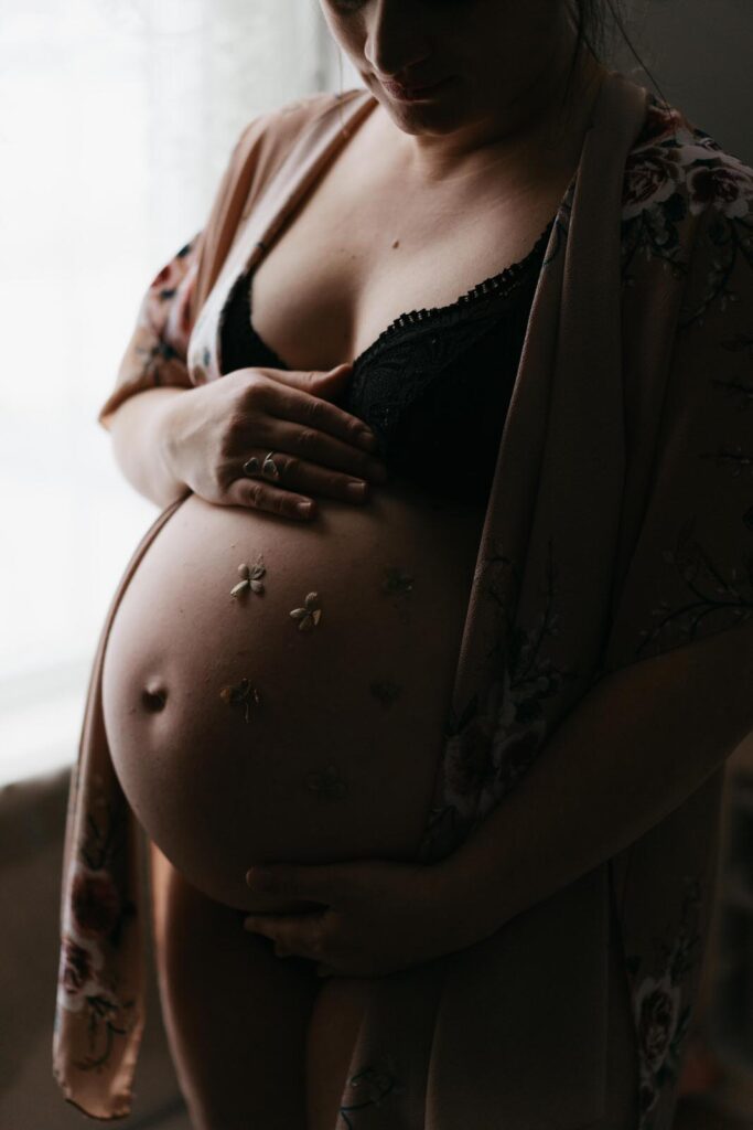 Majolica Photo Grossesse Marie