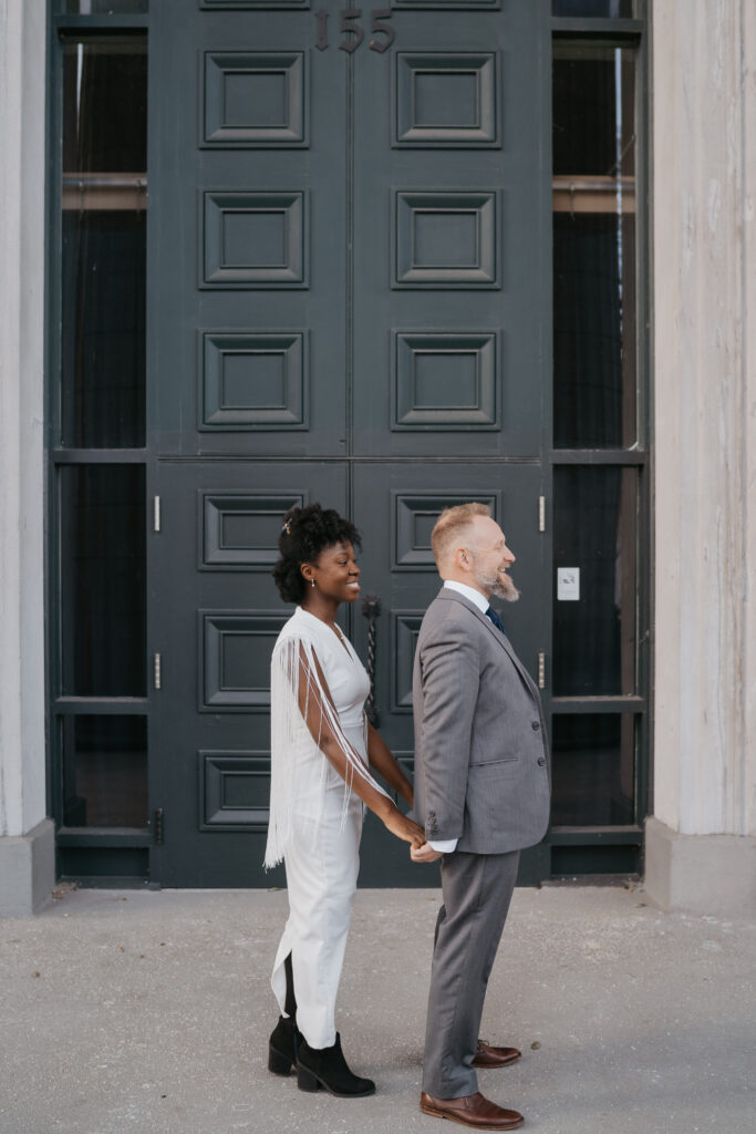 Majolica Photo Courthouse Winter Wedding Montreal