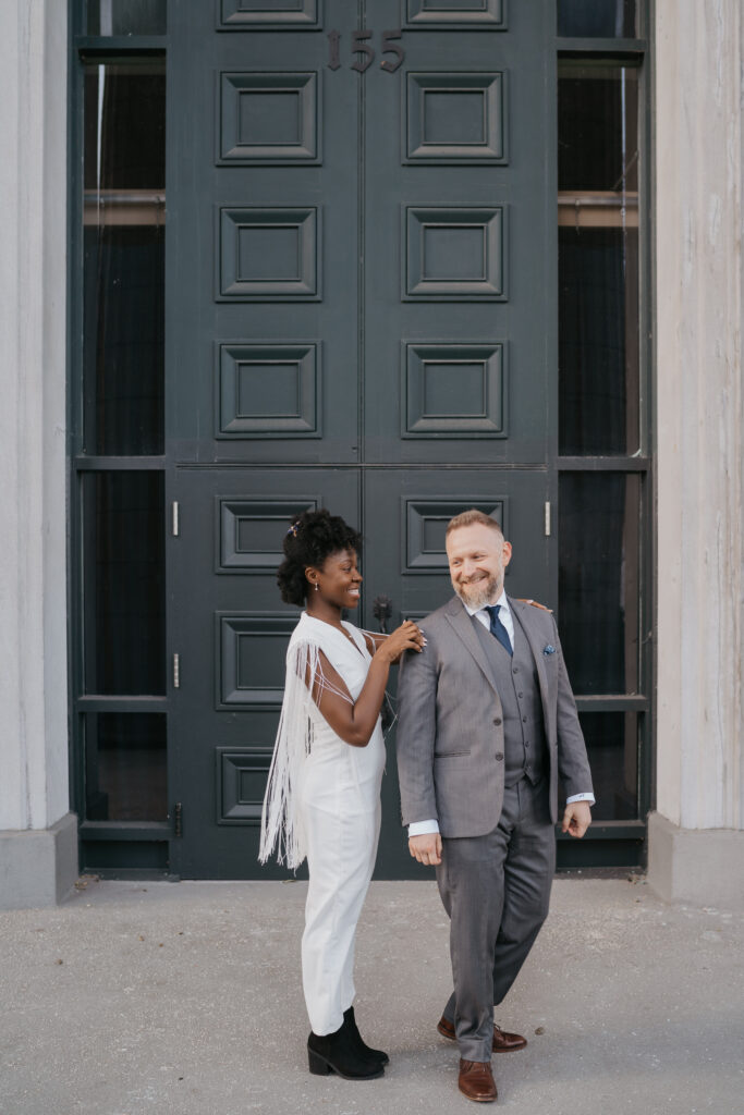 Majolica Photo Courthouse Winter Wedding Montreal