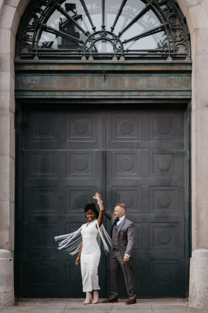 Majolica Photo Courthouse Winter Wedding Montreal