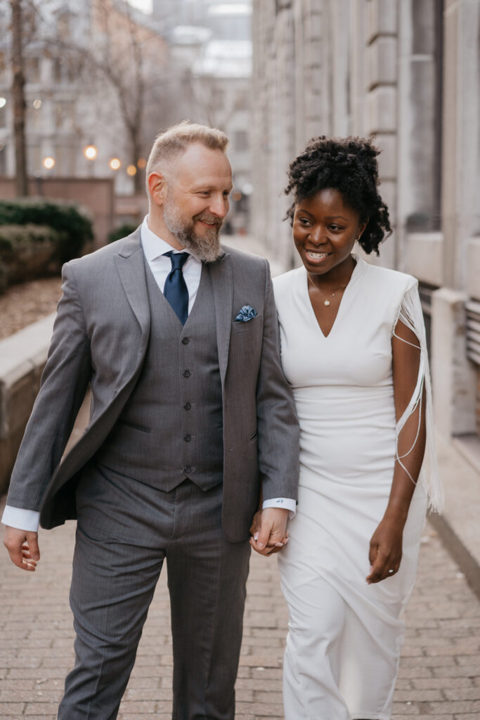 Majolica Photo Courthouse Winter Wedding Montreal