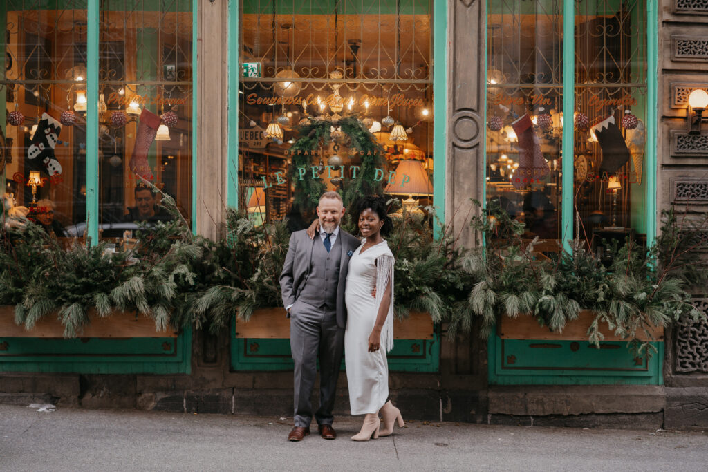 Majolica Photo Courthouse Winter Wedding Montreal