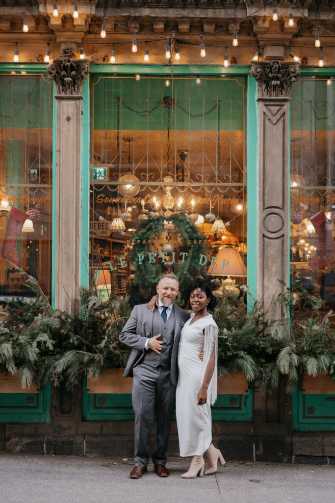 Majolica Photo Courthouse Winter Wedding Montreal