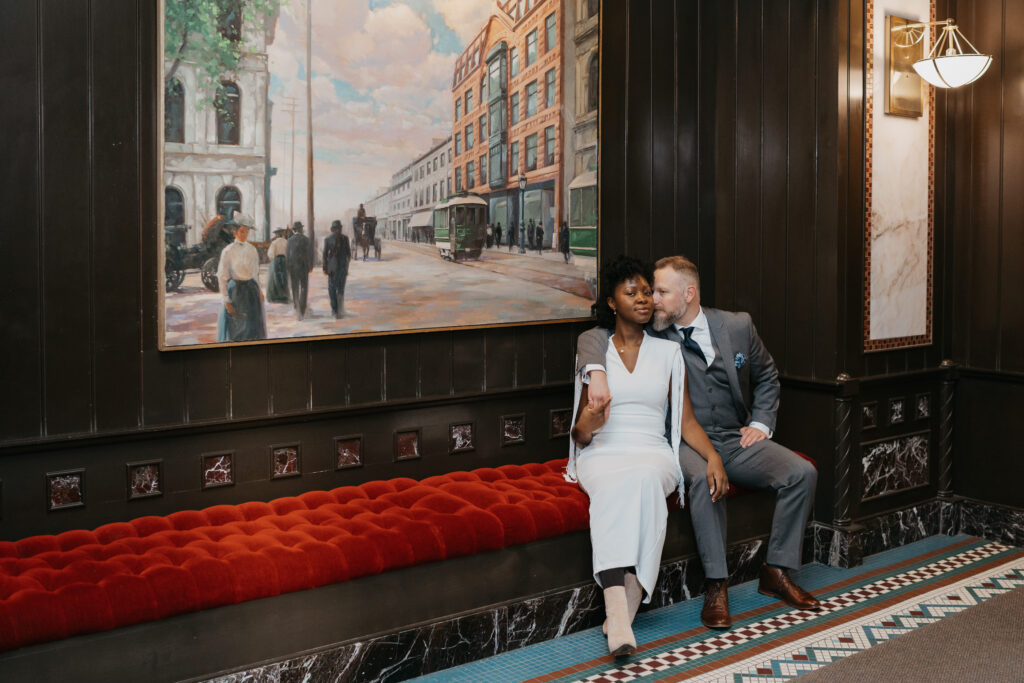 Majolica Photo Courthouse Winter Wedding Montreal