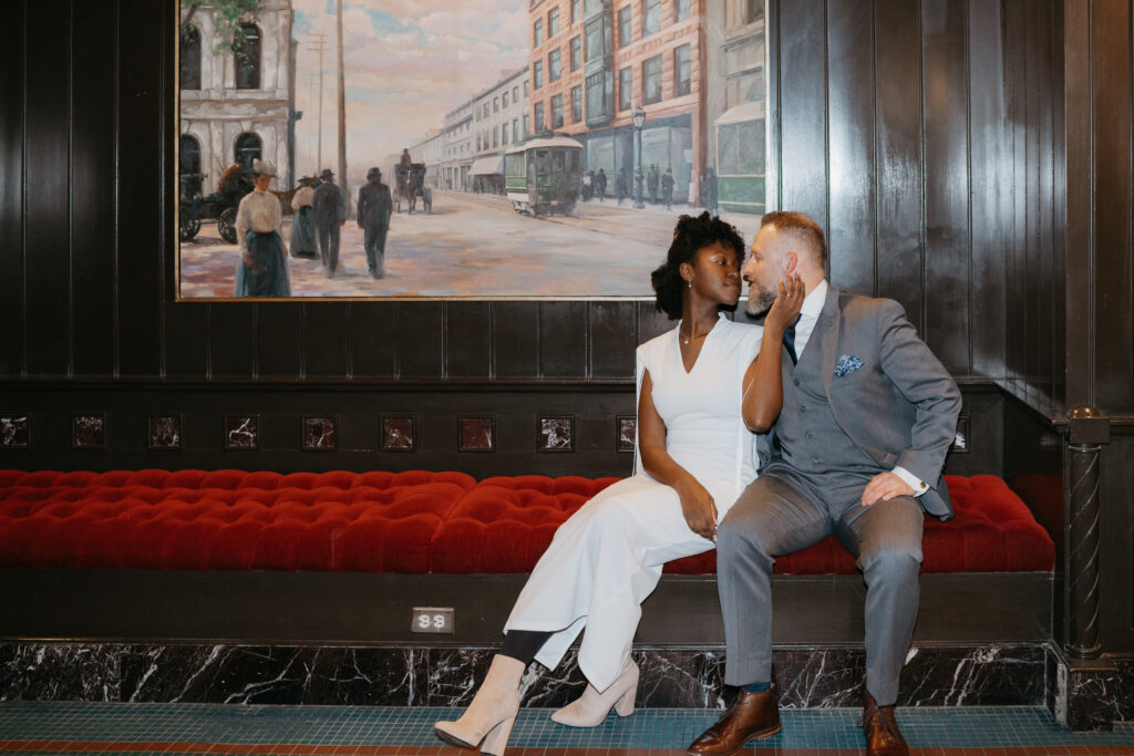 Majolica Photo Courthouse Winter Wedding Montreal