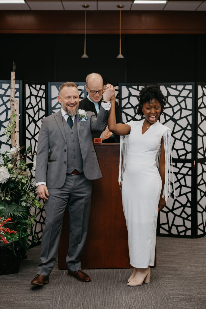 Majolica Photo Courthouse Winter Wedding Montreal