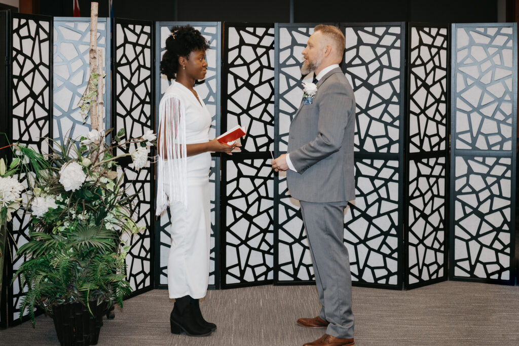 Majolica Photo Courthouse Winter Wedding Montreal