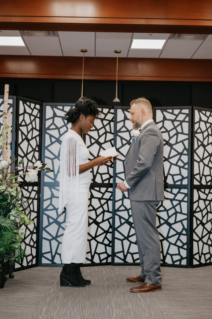 Majolica Photo Courthouse Winter Wedding Montreal